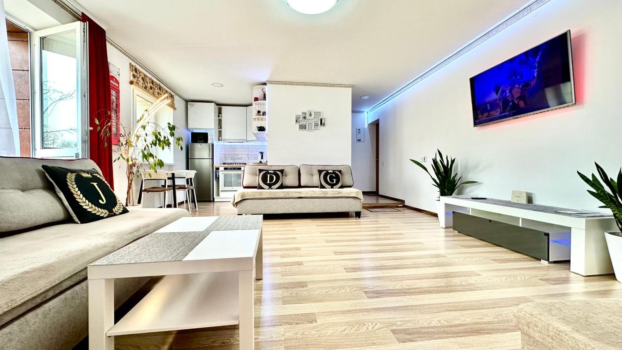 Neriesapartment No.2 Bedrooms Modern Suite In Centrum Palanga Esterno foto
